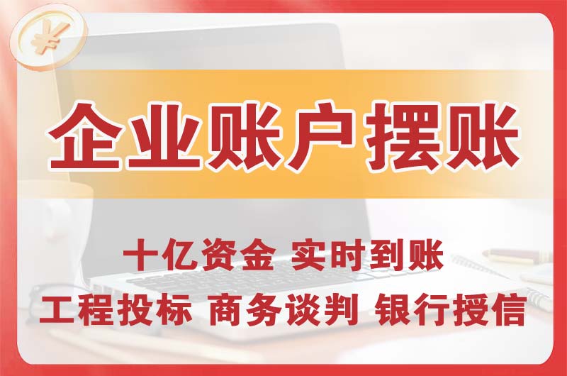 潼南企业账户摆账